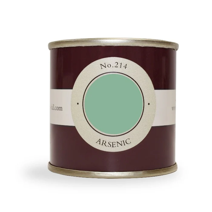 Farrow & Ball 100ml Sample Pot Arsenic No.214