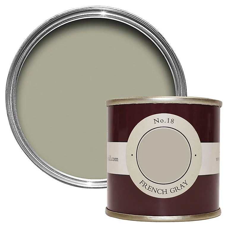 Farrow & Ball 100ml Sample Pot French Gray No.18