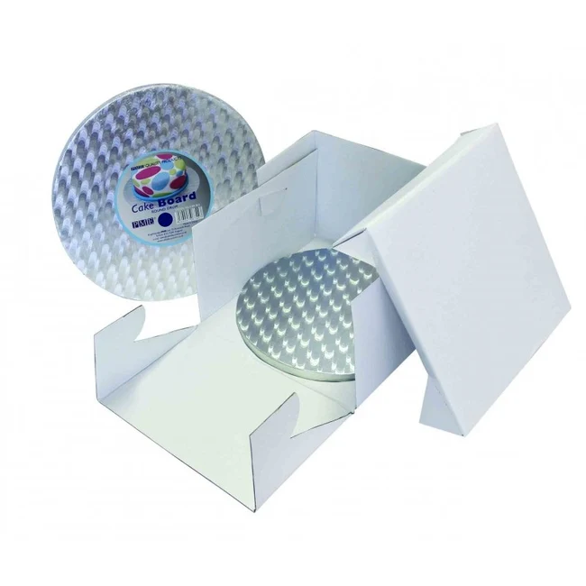 12 Inch PME Round Cake Board & Box