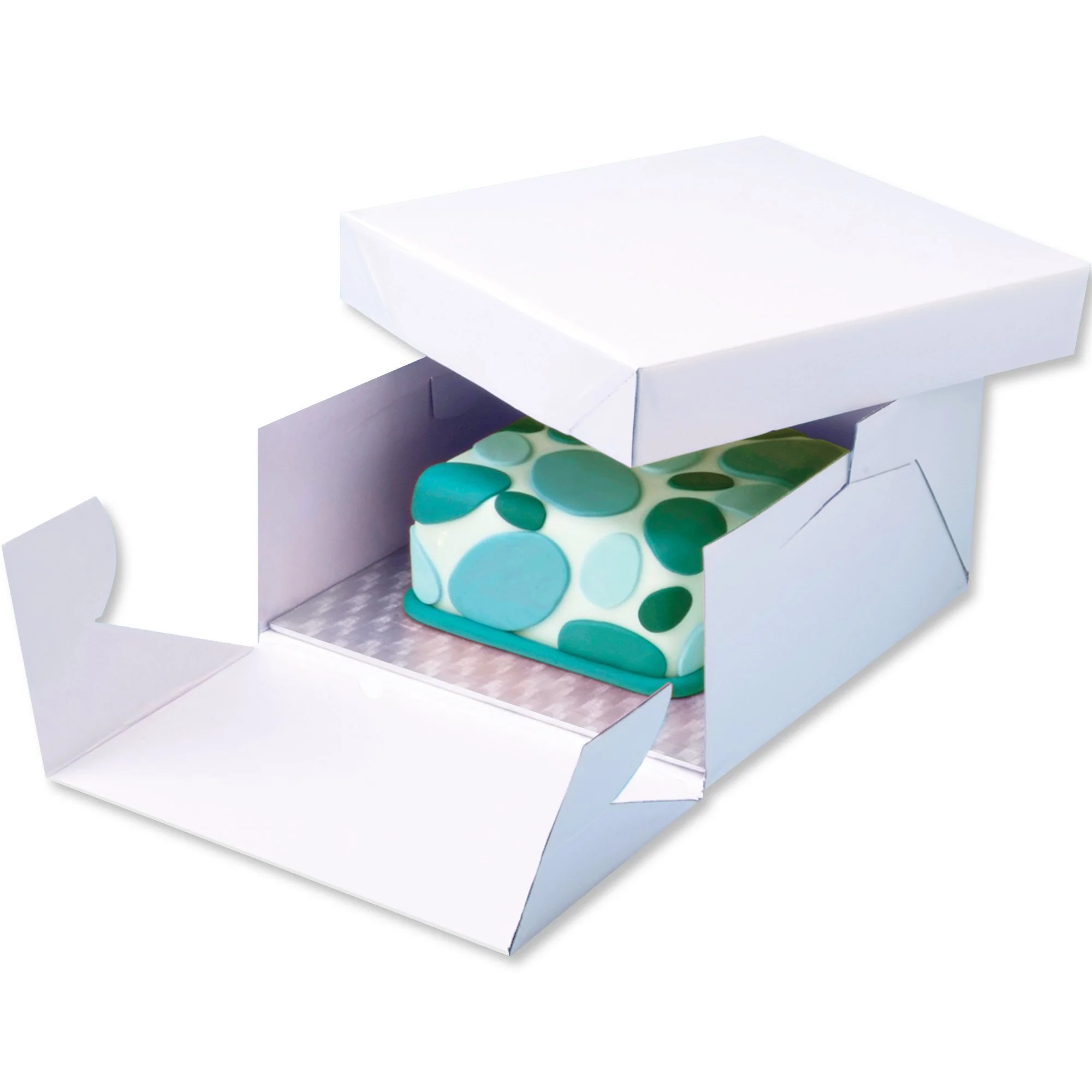 12 Inch PME Square Cake Board & Box - Image 2