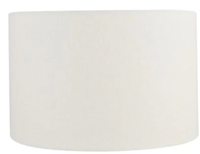 14 Inch Drum Shade Bone Cream