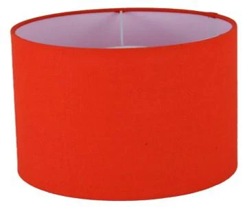 14 Inch Flame Red Drum Shade