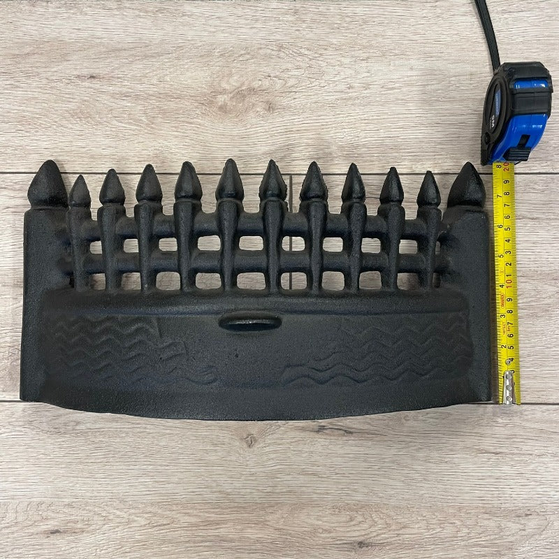 Matt Black 16 Inch Cast Iron Round Fire Front Fret - Image 4