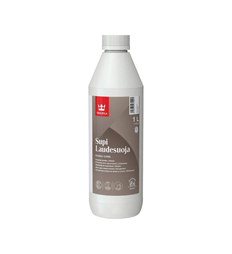 1L Sauna Paraffin Oil Supi Laudesuoja (Bench Protection)
