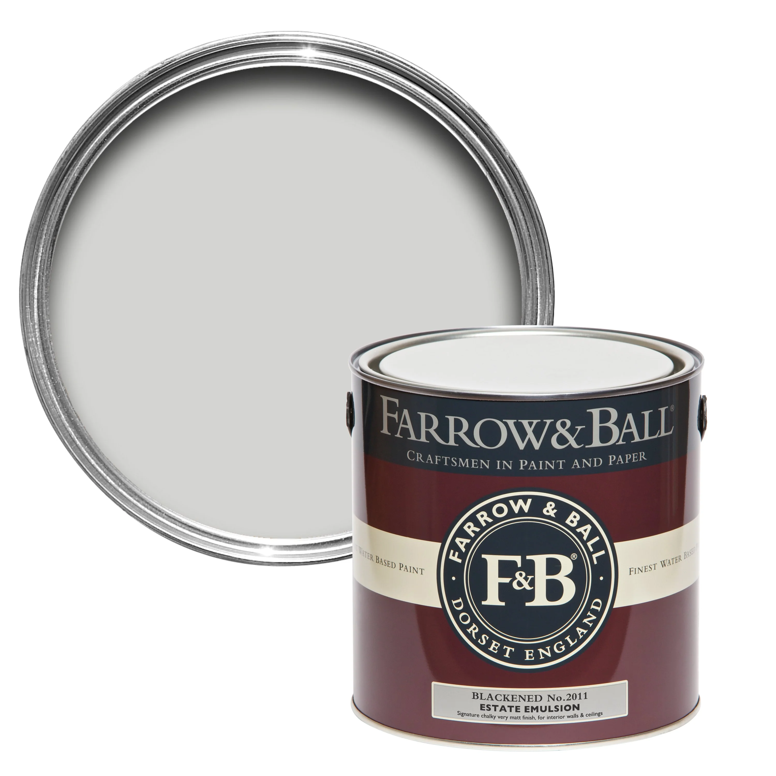 Farrow & Ball 2.5L Estate Eggshell Blackened No.2011