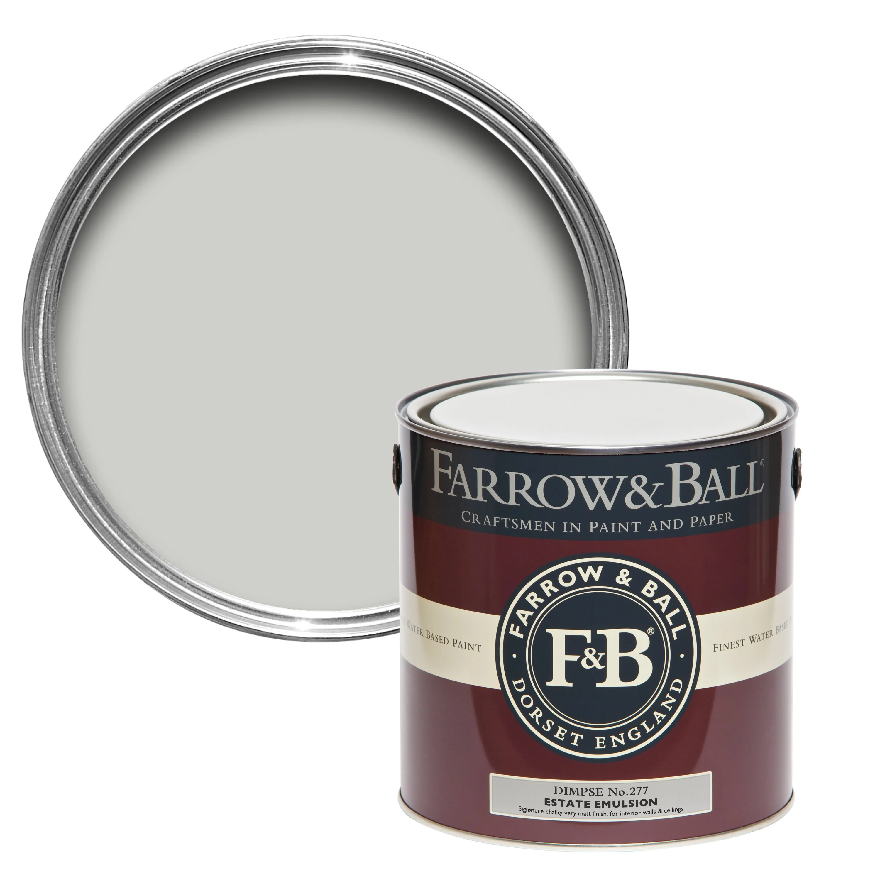 Farrow & Ball 2.5L Estate Eggshell Dimpse No.277
