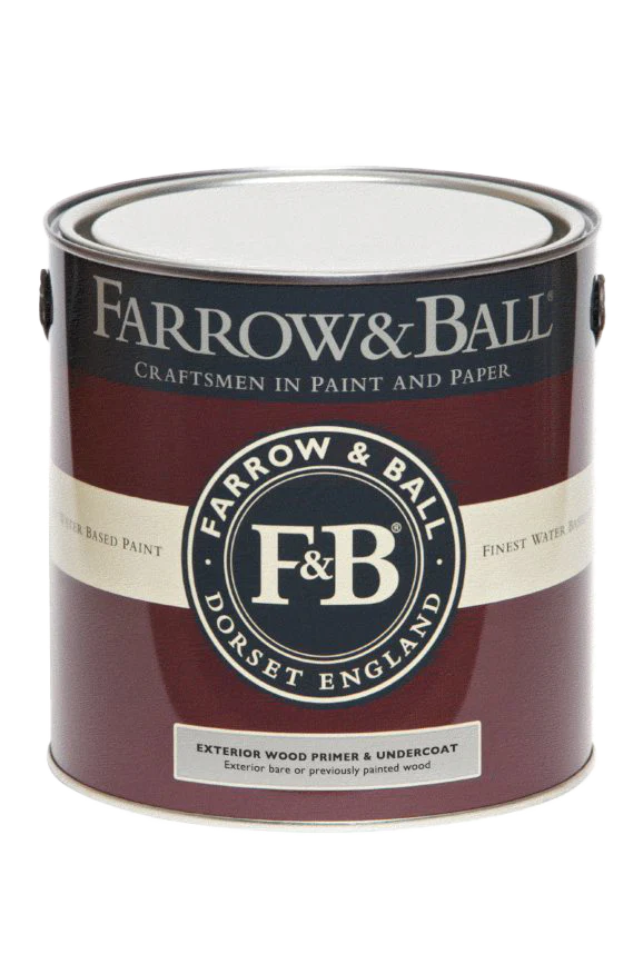 Farrow & Ball 2.5L Exterior Wood Primer & U/C White & Light Tones