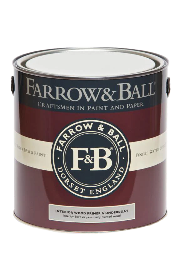 Farrow & Ball 2.5L Interior Wood Primer & U/C White & Light Tones