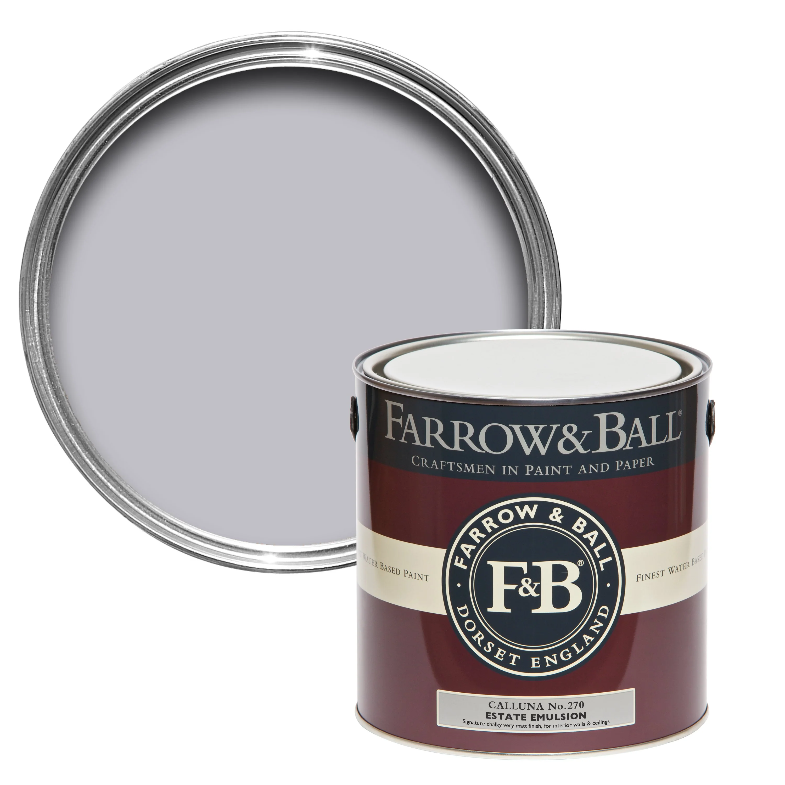 Farrow & Ball 2.5L Modern Eggshell Calluna No.270