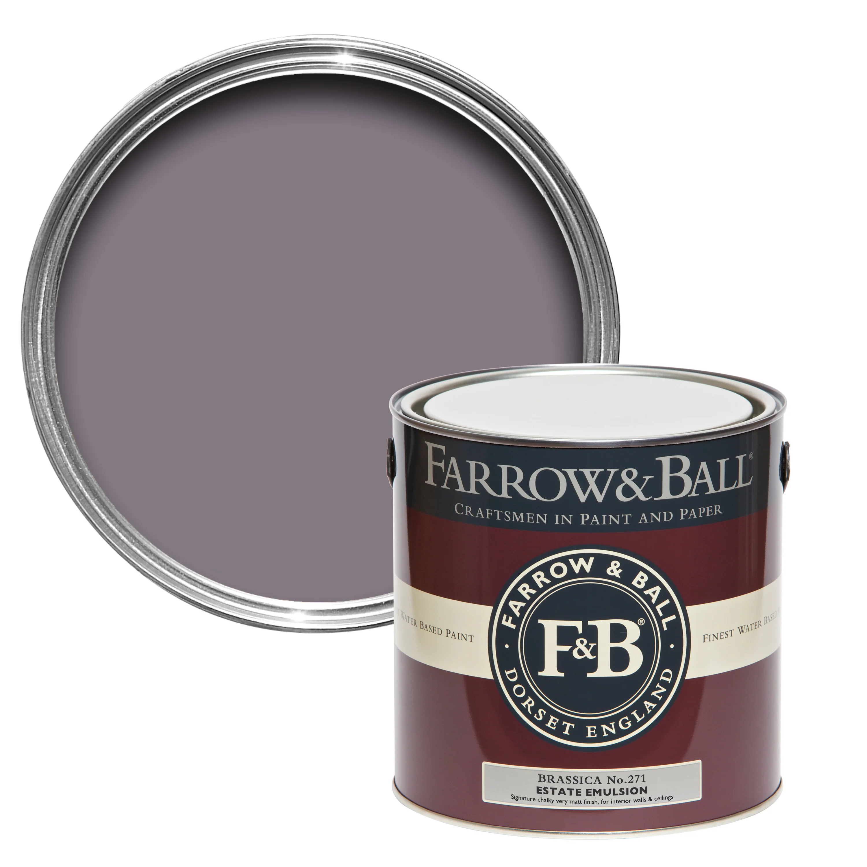 Farrow & Ball 2.5L Modern Emulsion Brassica No.271
