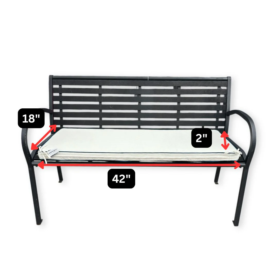 2 Seater Bench Cushion - Image 7