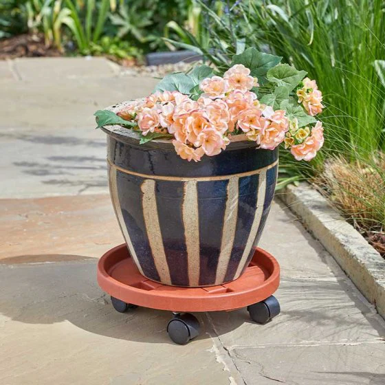 29cm Pot Caddy, Tan - Image 2