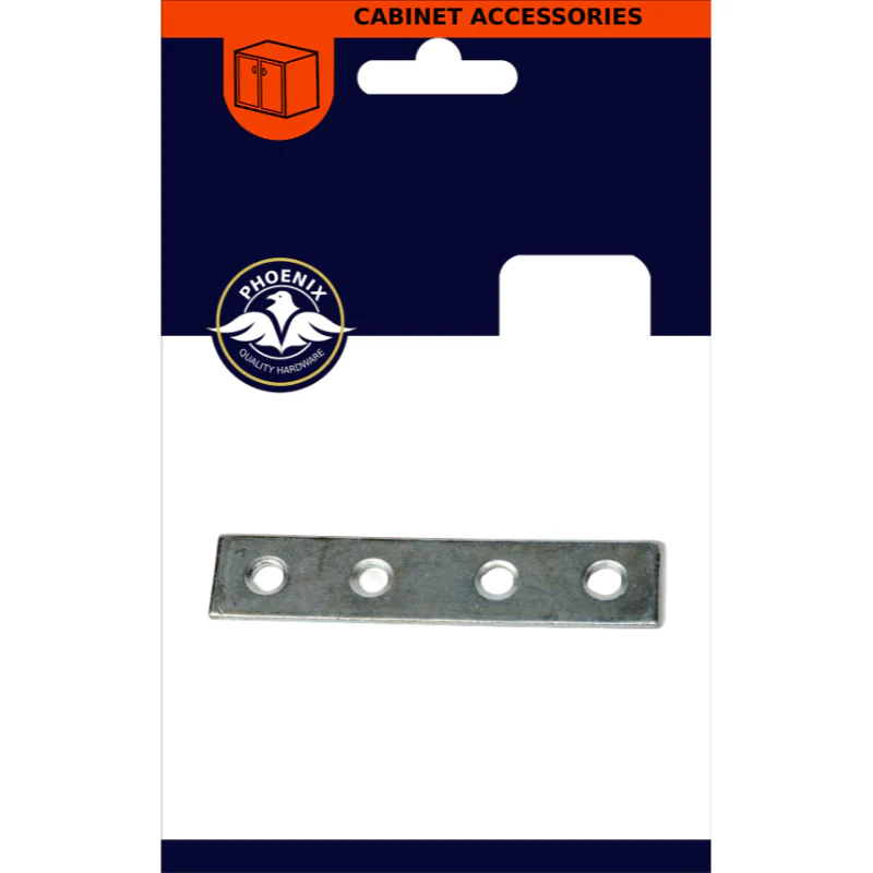 3 Inch Zinc Coated Mending Plates - 4 Pack