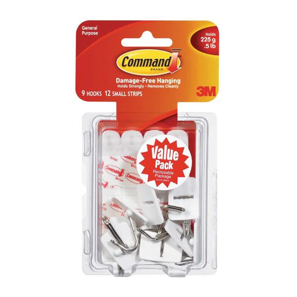 3M COMMAND 17067-VP Small Wire Hooks Value Pack