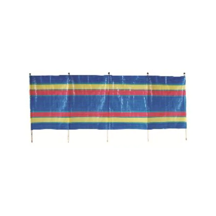 5-Pole 4-Section Windbreak – 0.9m x 3m (1.2m Poles)