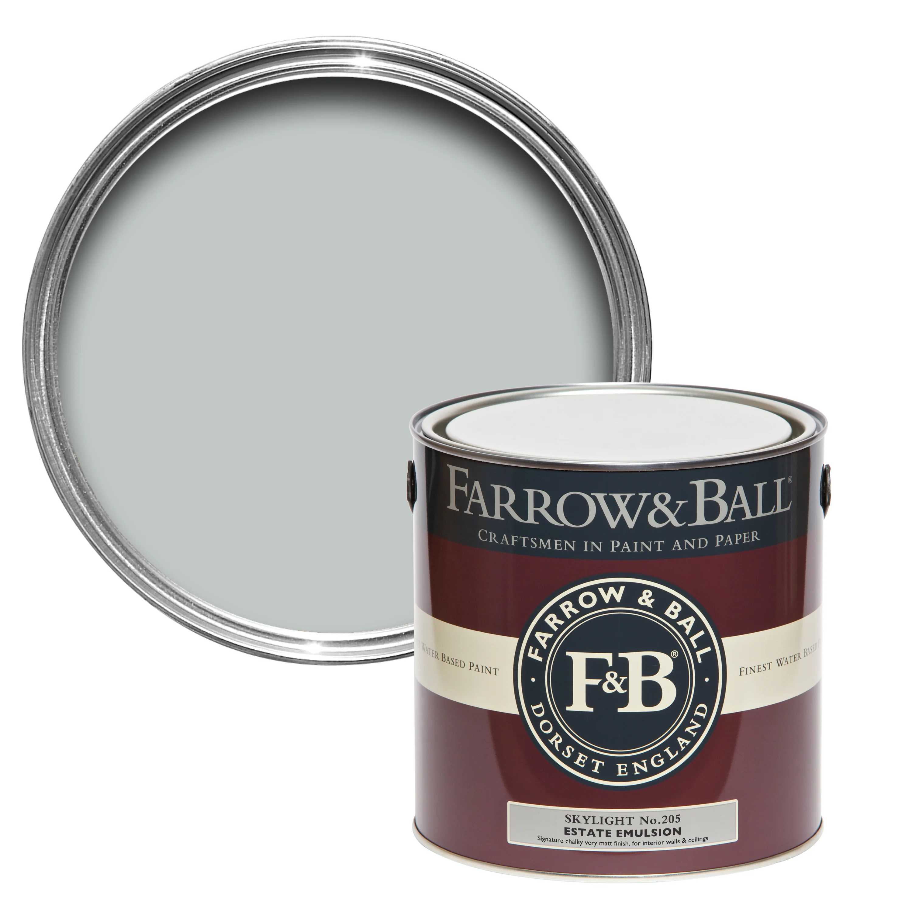 Farrow & Ball 5L Estate Eggshell Skylight No.205