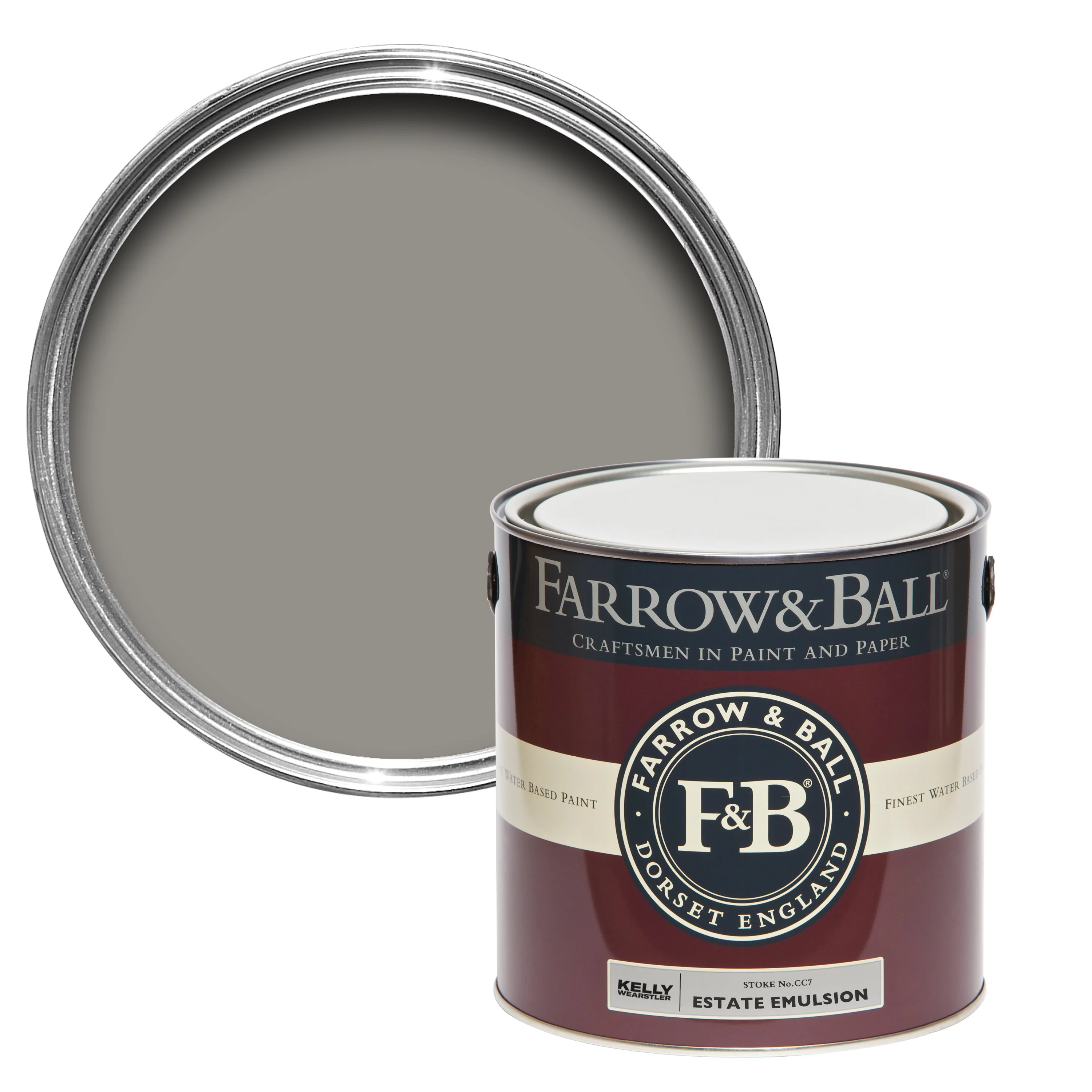 Farrow & Ball 5L Estate Eggshell Stoke No.CC7