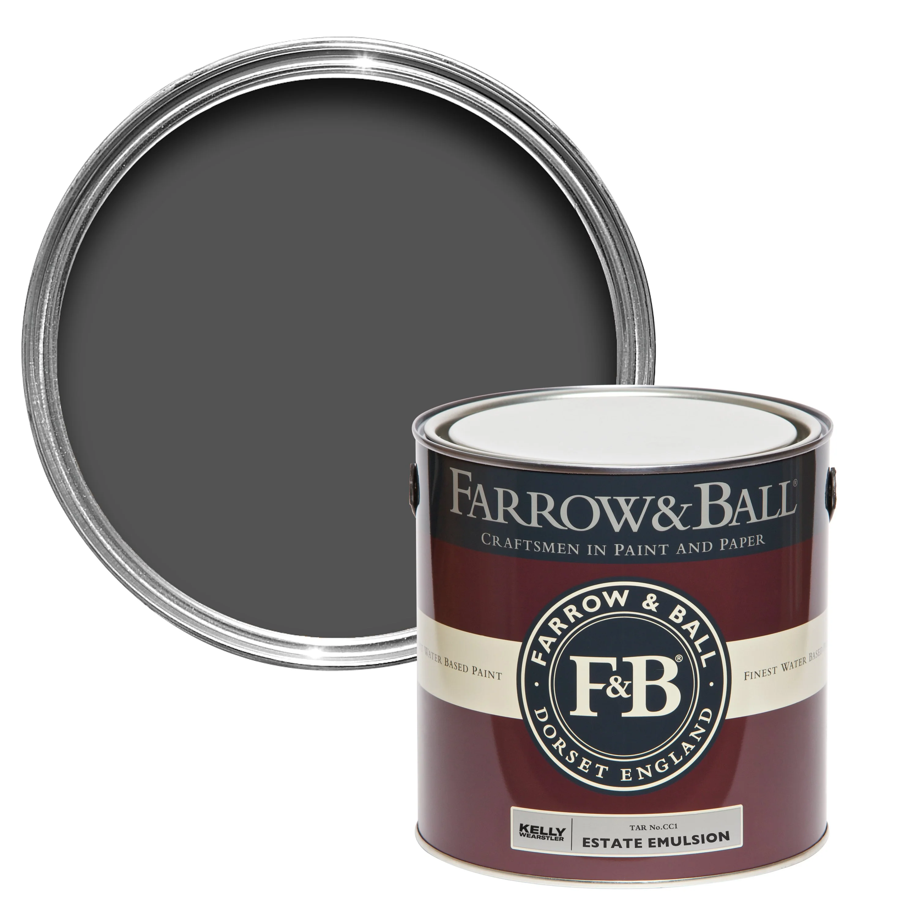 Farrow & Ball 5L Estate Eggshell Tar No.CC1