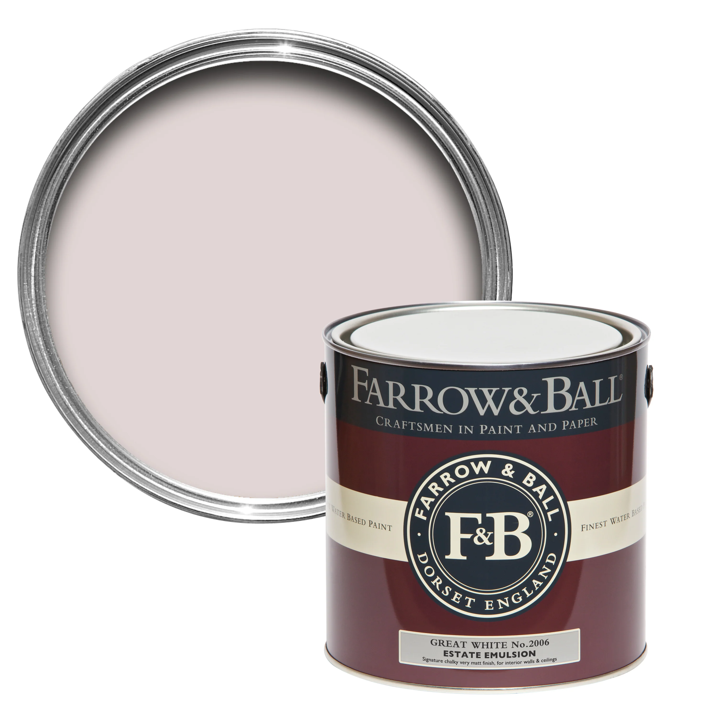 Farrow & Ball 5L Exterior Masonry Great White No.2006