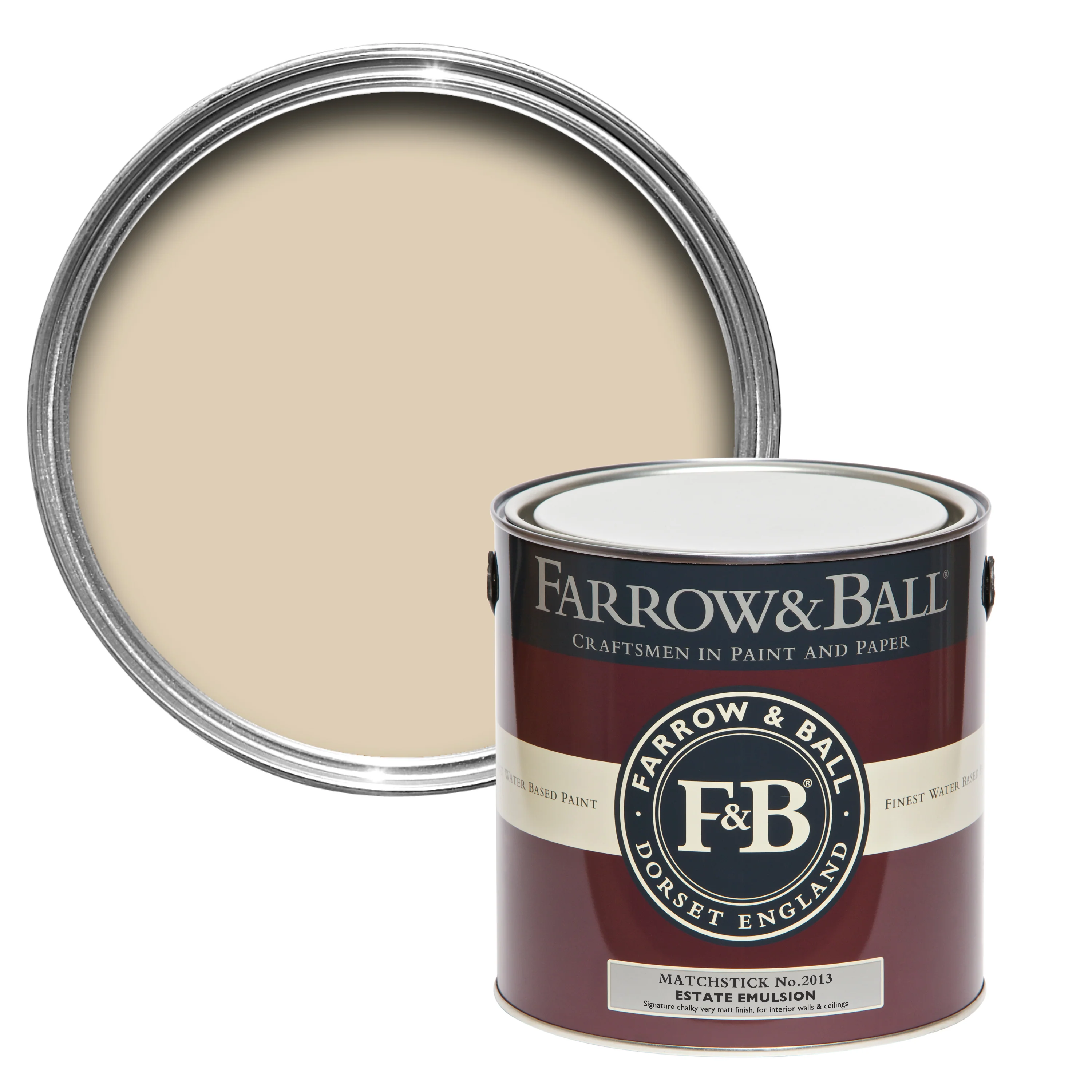Farrow & Ball 5L Exterior Masonry Matchstick No.2013