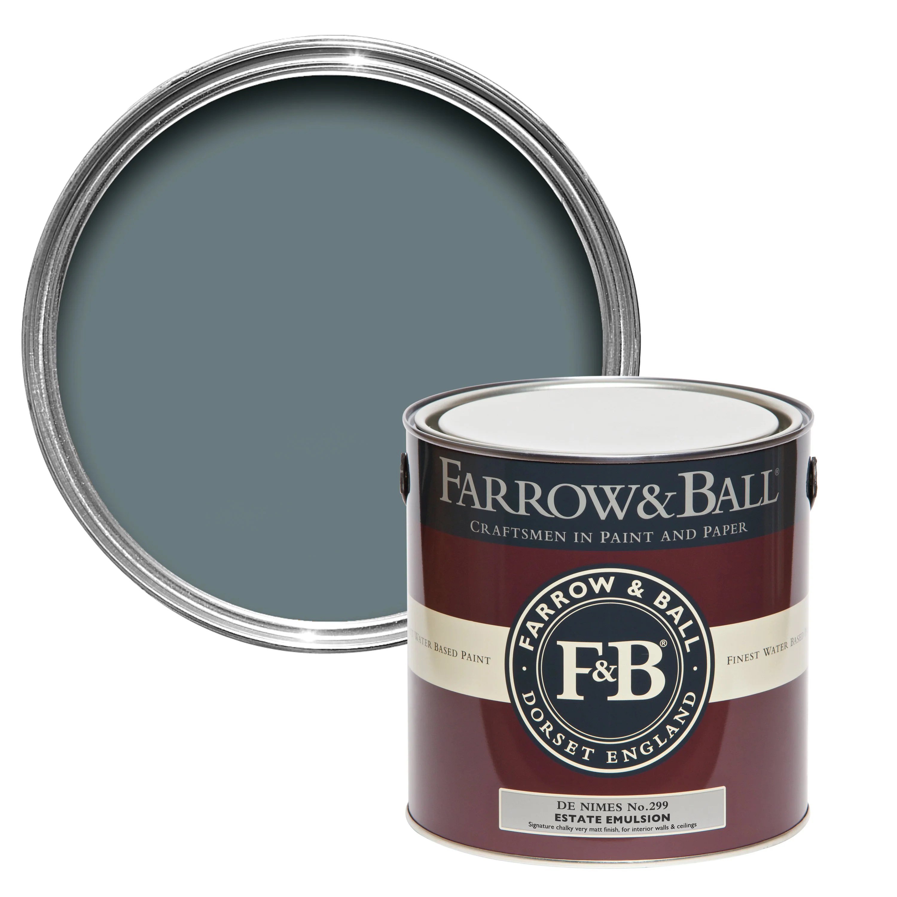 Farrow & Ball 5L Modern Eggshell De Nimes No.299