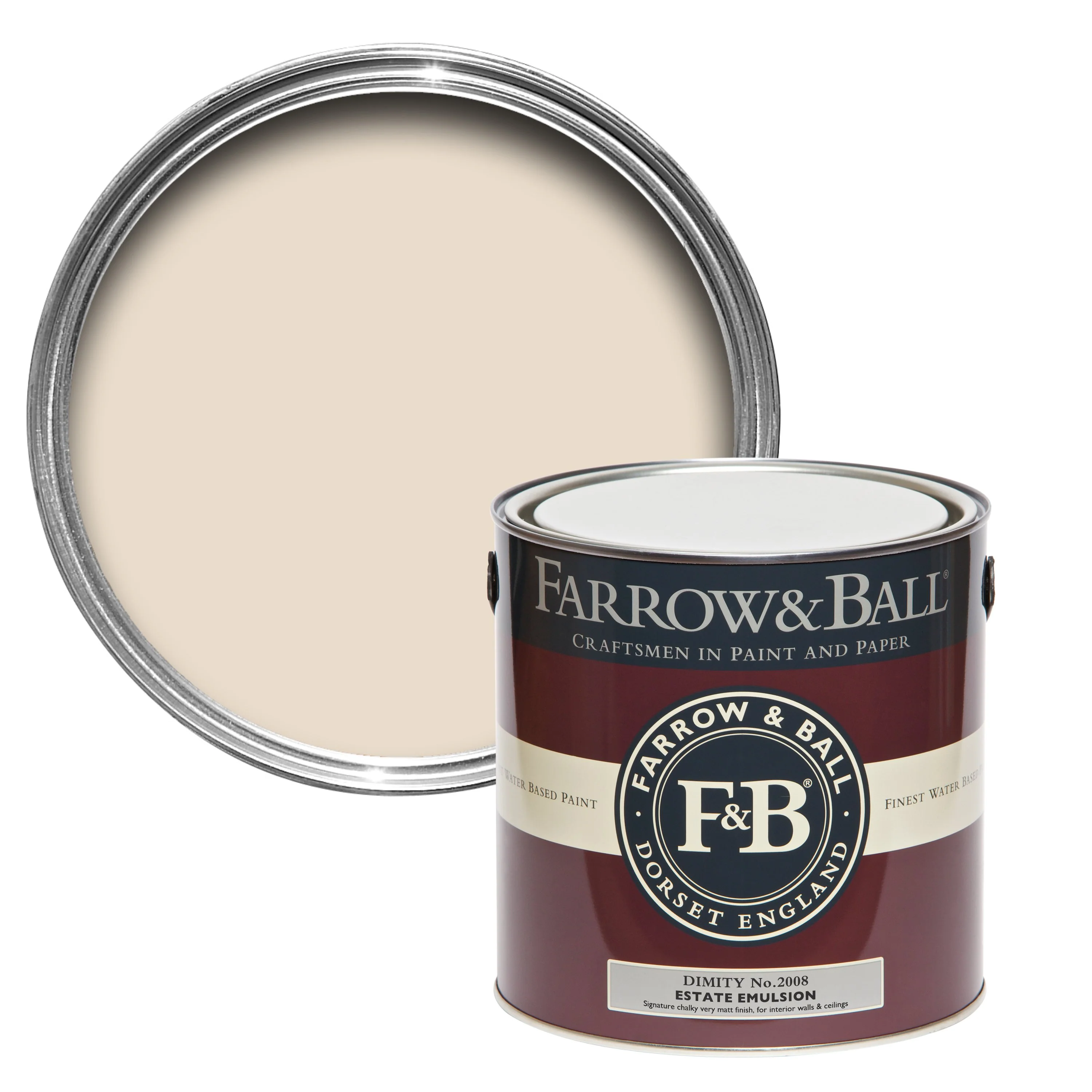 Farrow & Ball 5L Modern Eggshell Dimity No.2008