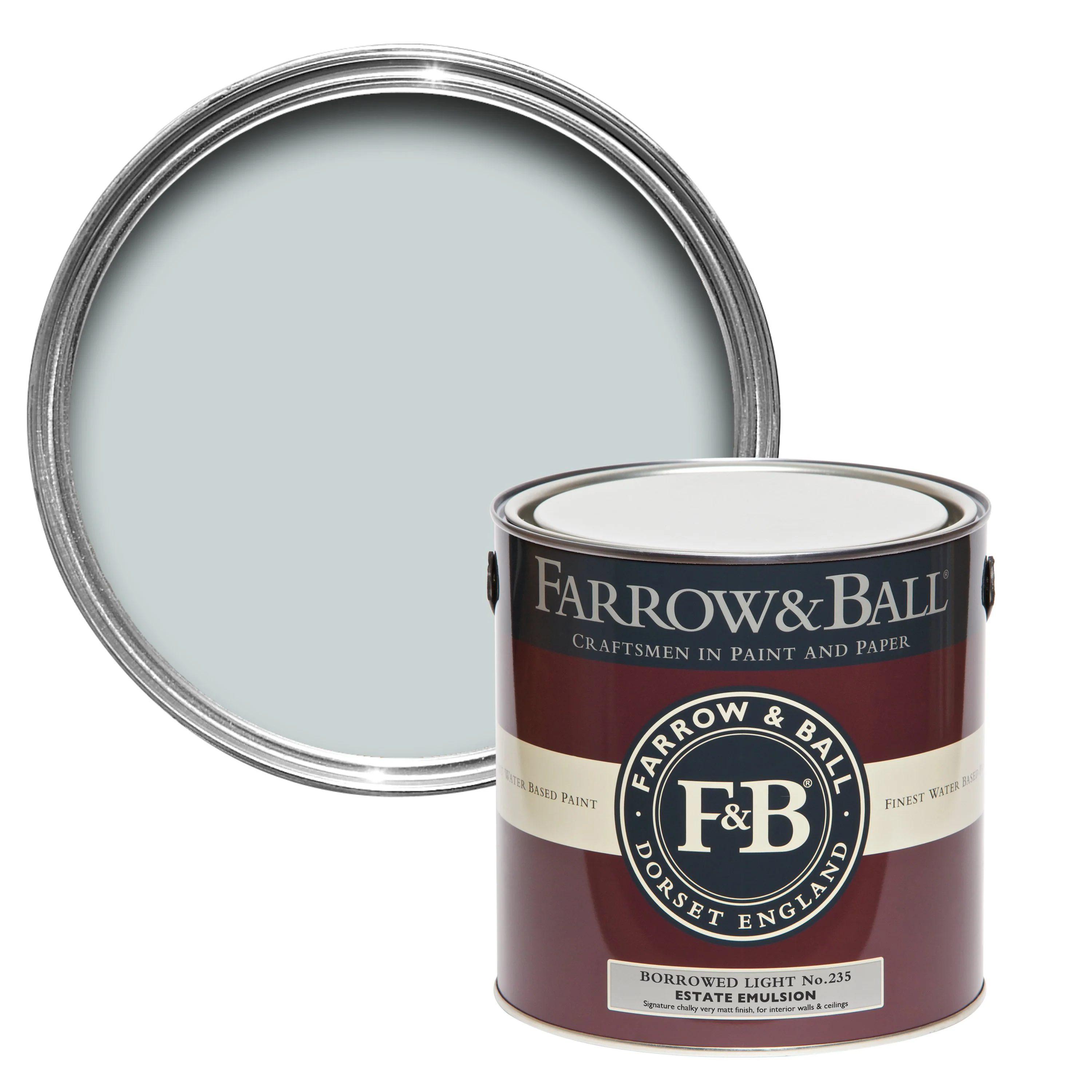Farrow & Ball 5L Modern Emulsion Borrowed Light No.235