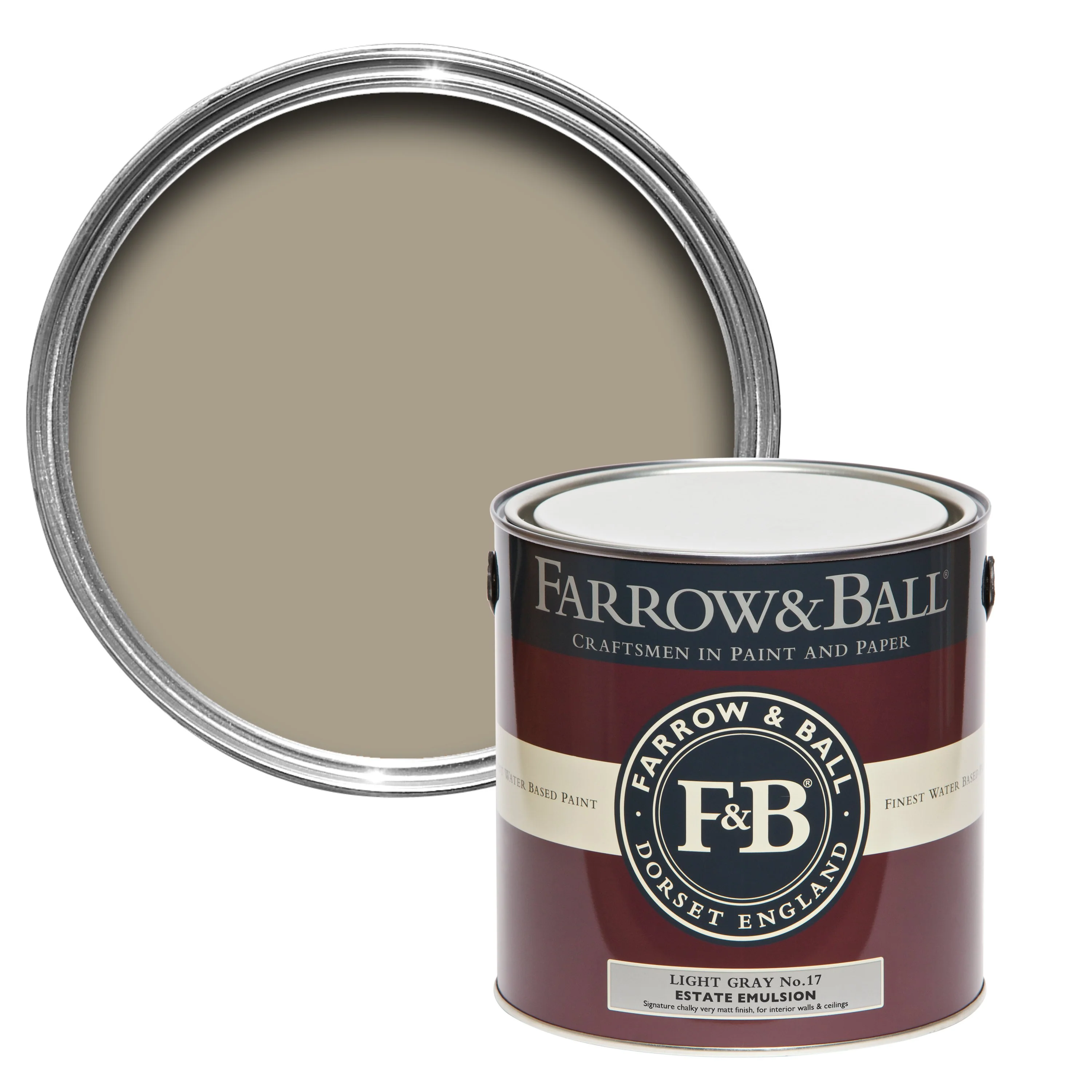 Farrow & Ball 5L Modern Emulsion Light Gray No.17