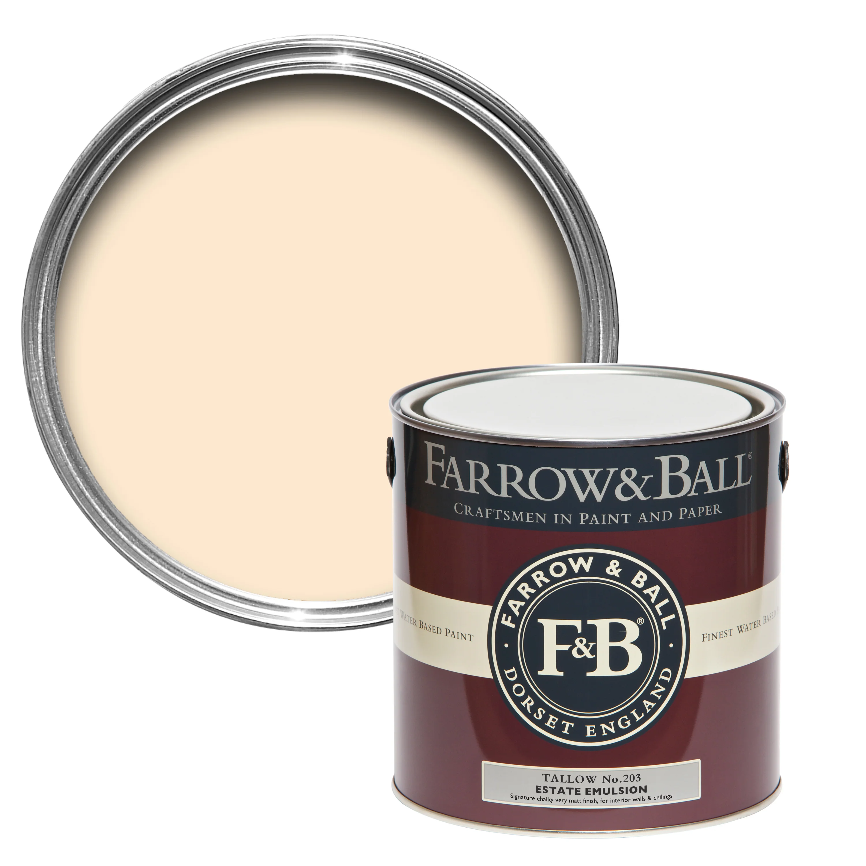 Farrow & Ball 5L Modern Emulsion Tallow No.203
