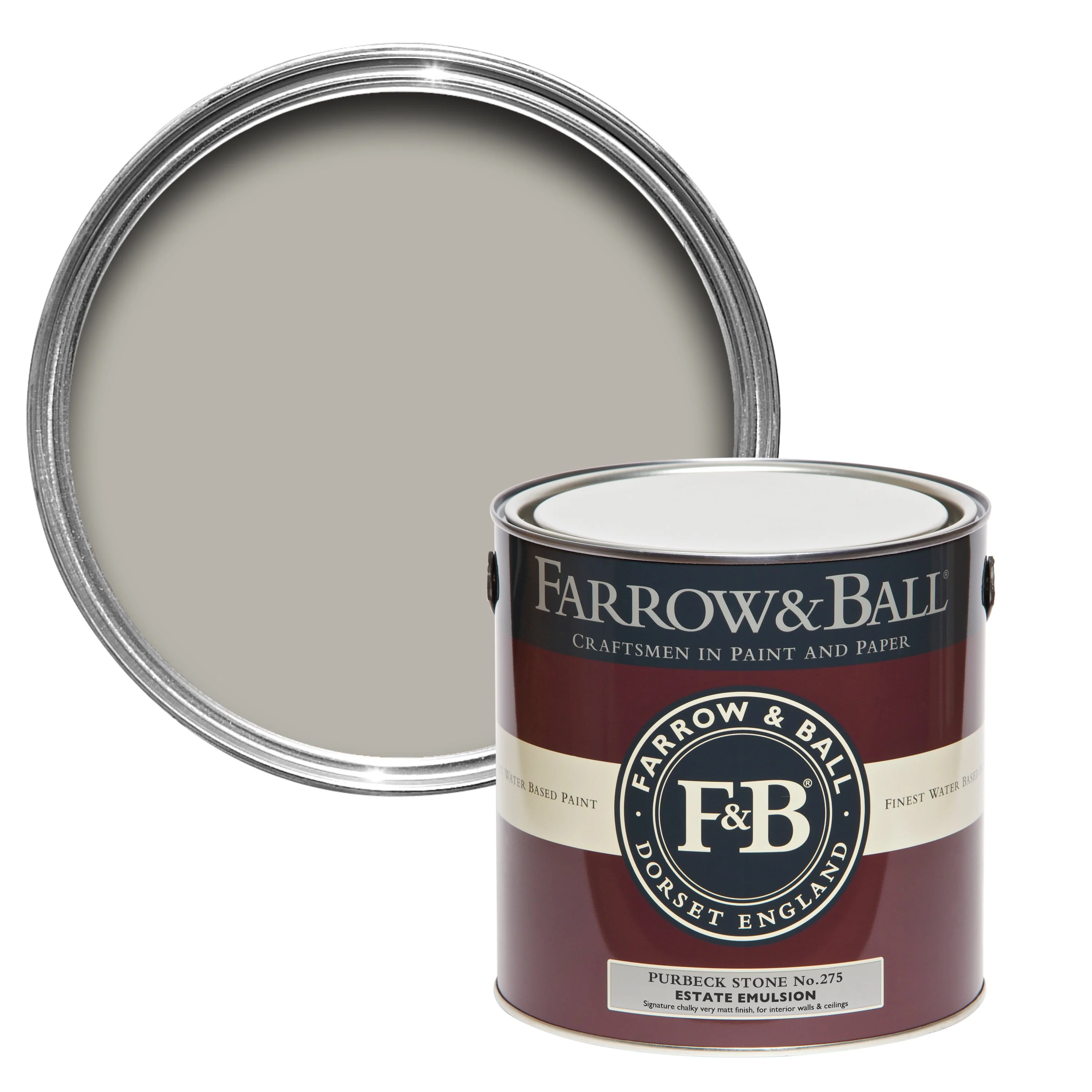 Farrow & Ball 750ml Estate Eggshell Purbeck Stone No.275