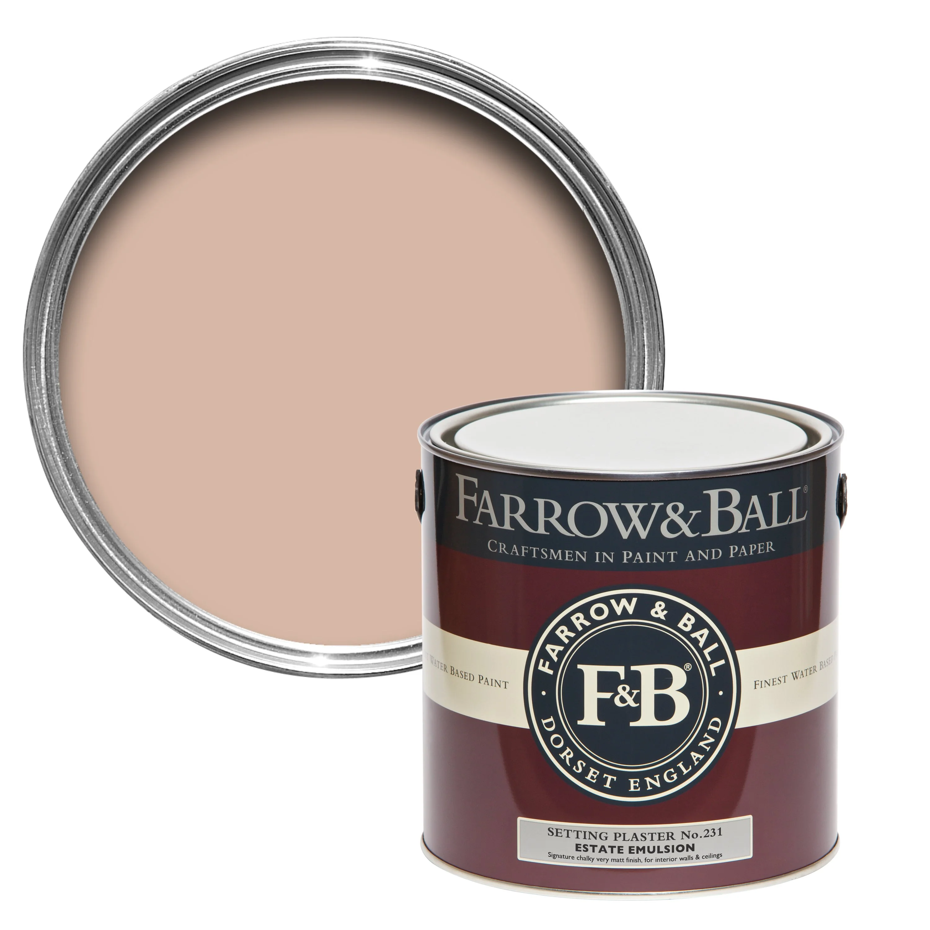 Farrow & Ball 750ml Estate Eggshell Setting Plaster No.231