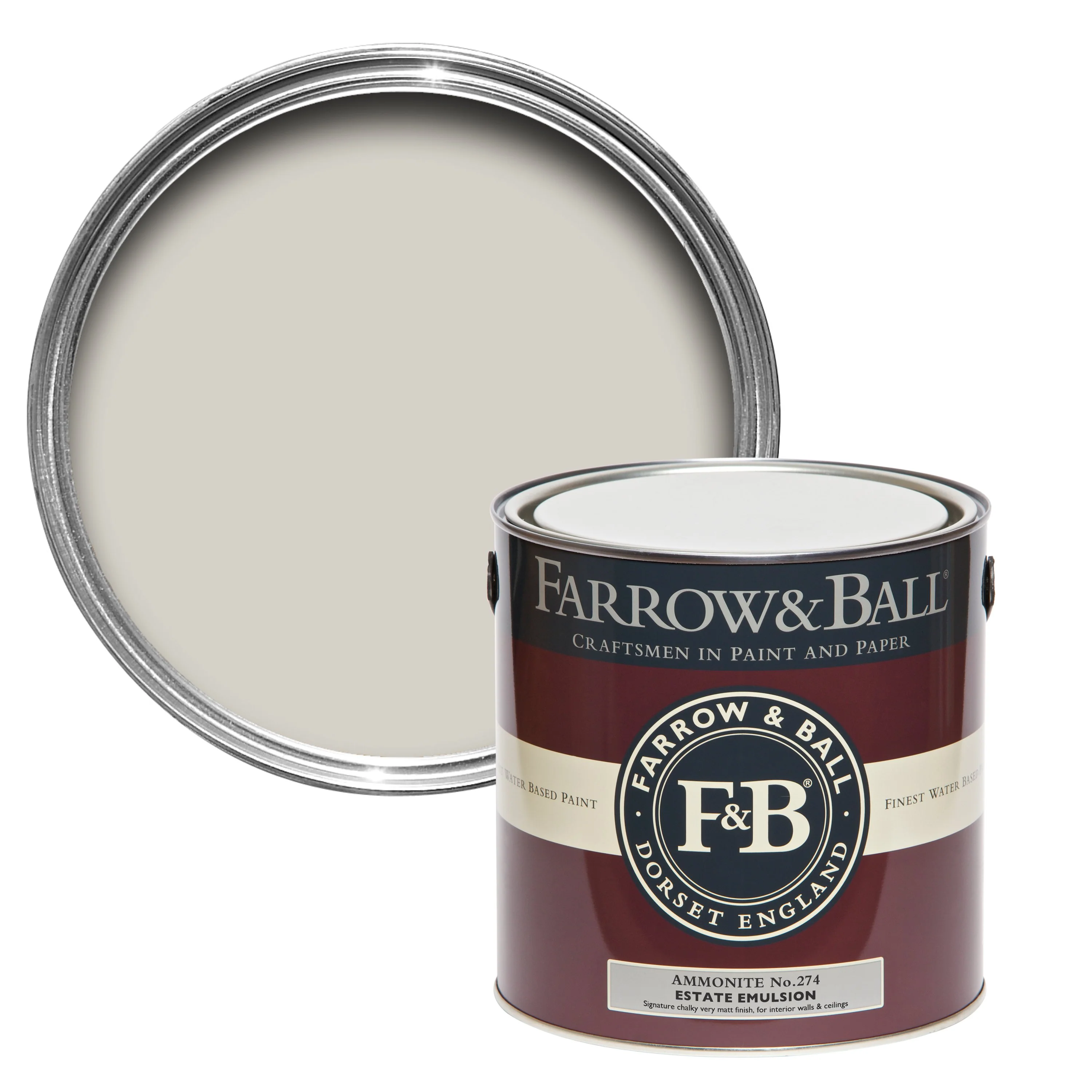 Farrow & Ball 750ml Full Gloss Ammonite No.274
