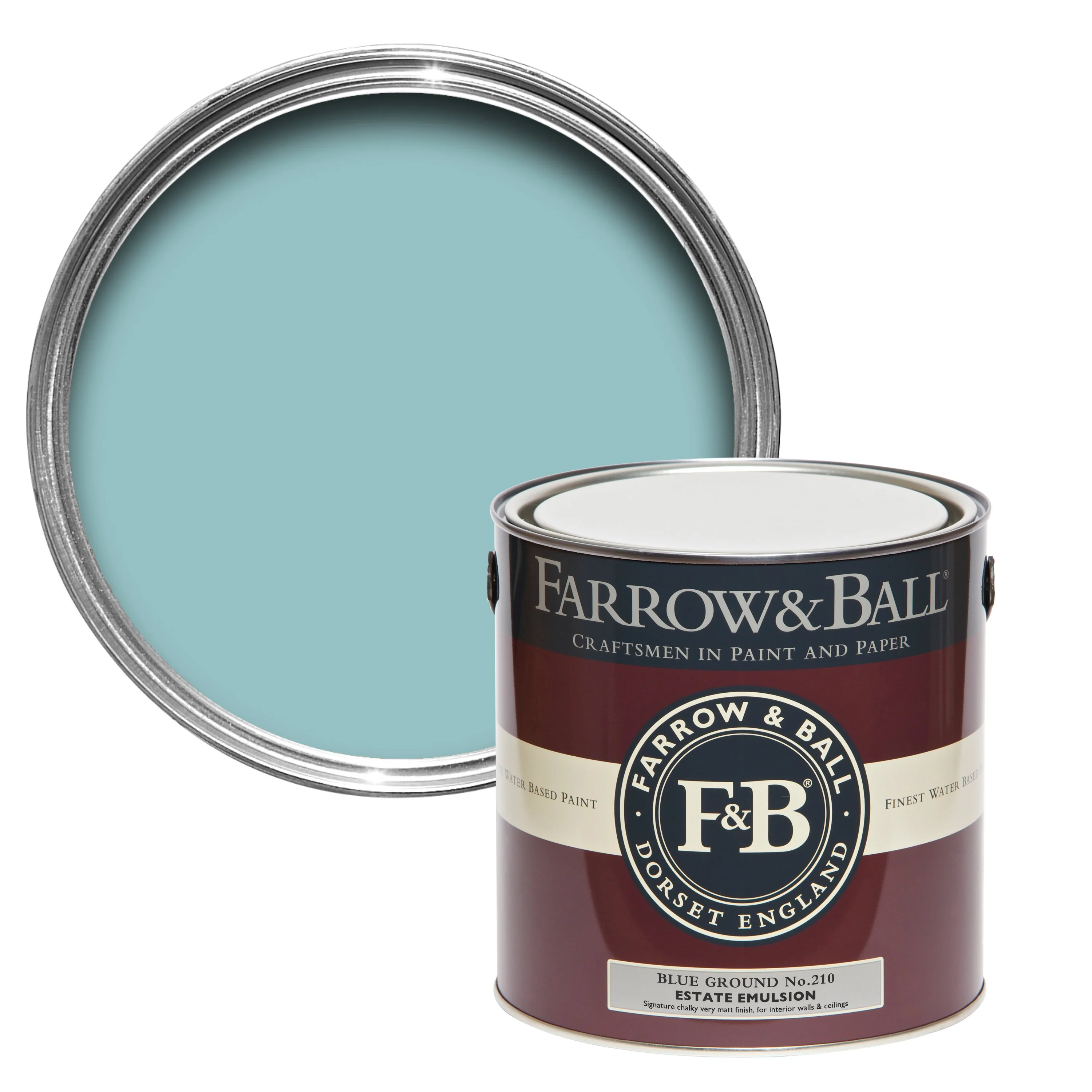 Farrow & Ball 750ml Full Gloss Blue Ground No.210