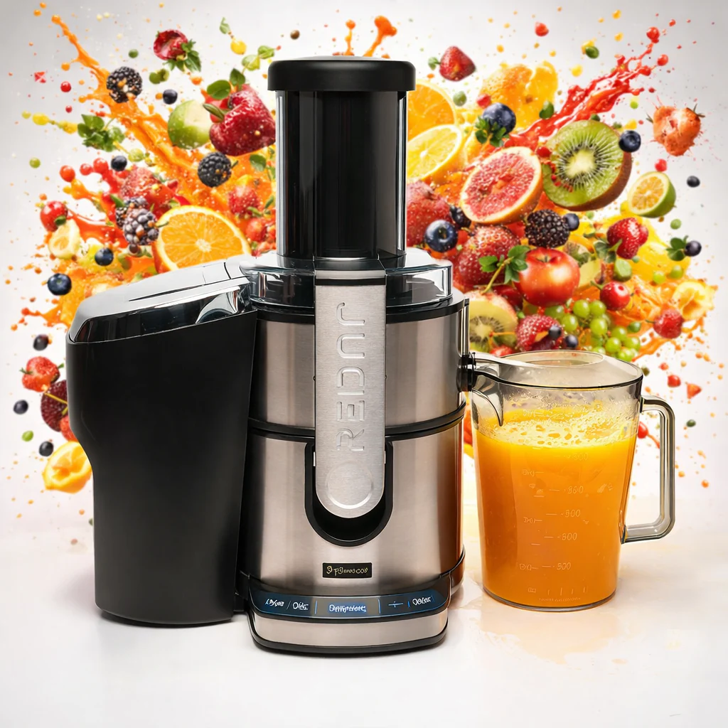 Health Kick 800W Digital Fruit Extractor