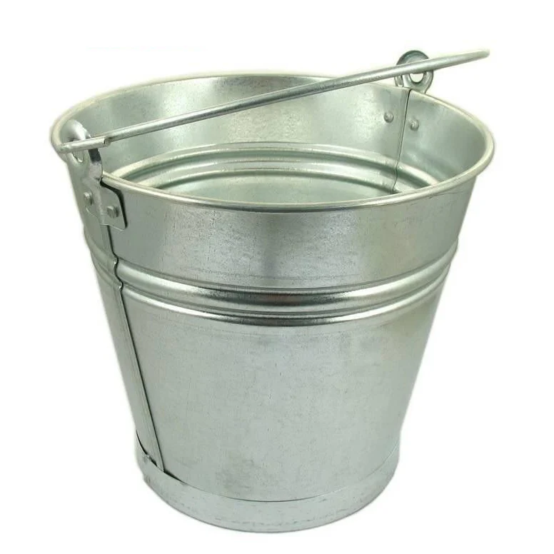 9 Litre Galvanised Bucket