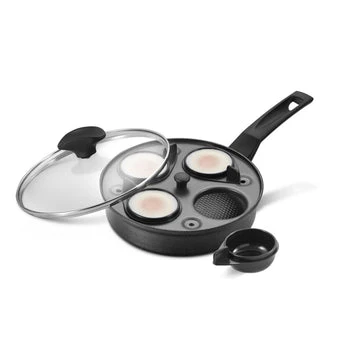 9 X Tougher Egg Poacher Pan