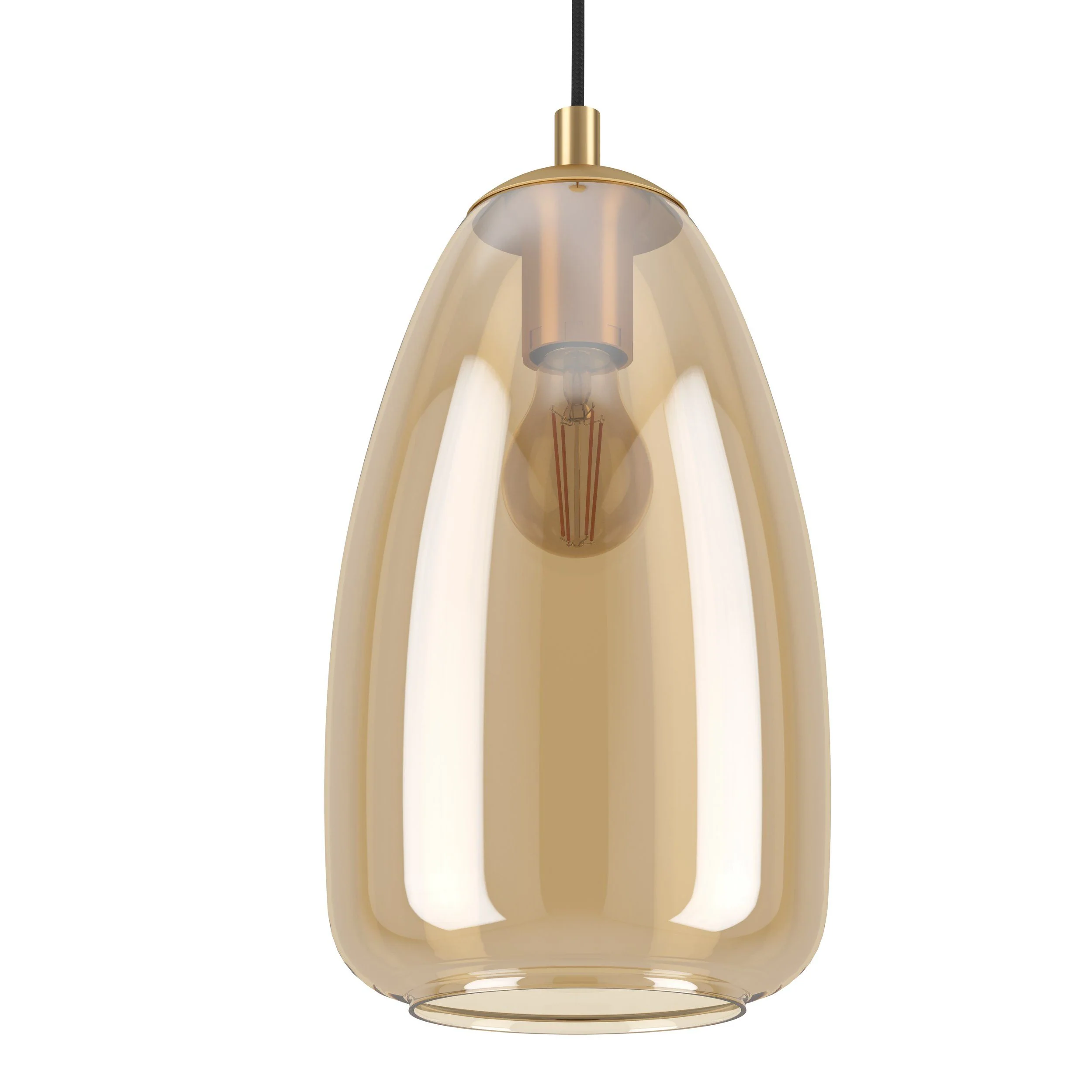 Alobrase Amber Ceiling Pendant Light - Image 2
