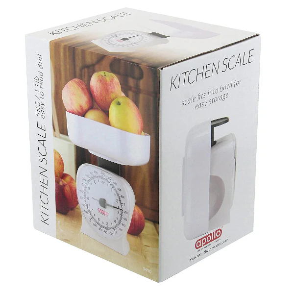 Apollo Kitchen Scale Large 5kg - White - Image 2