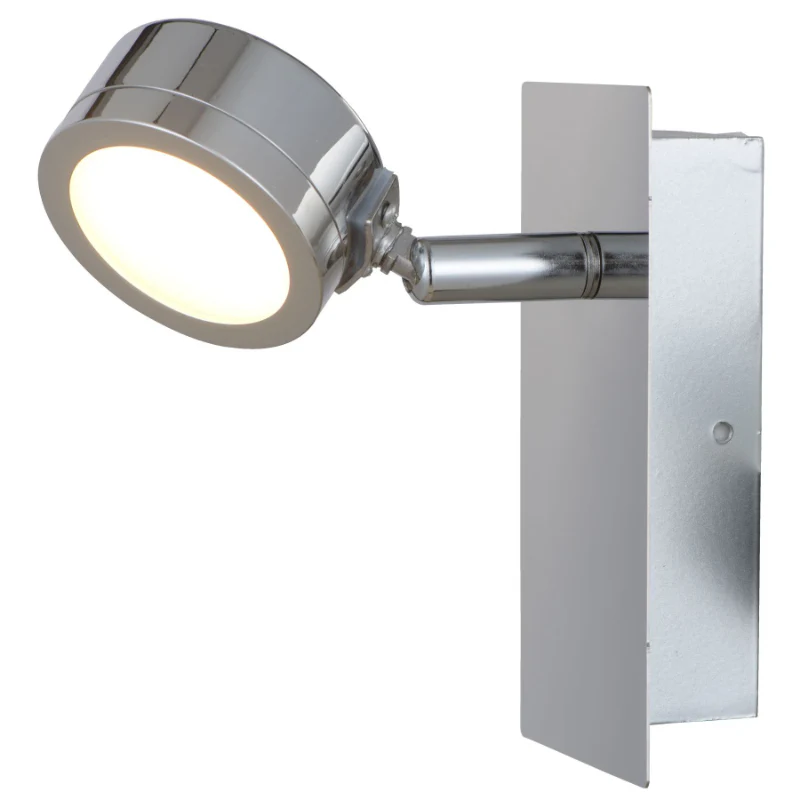 Aqua 1 Light Bathroom Wall Light Polished Chrome - Image 3