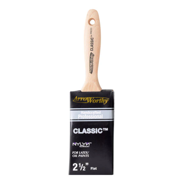 ArroWorthy Classic Flat Paint Brush 2.5 Inch - Image 3