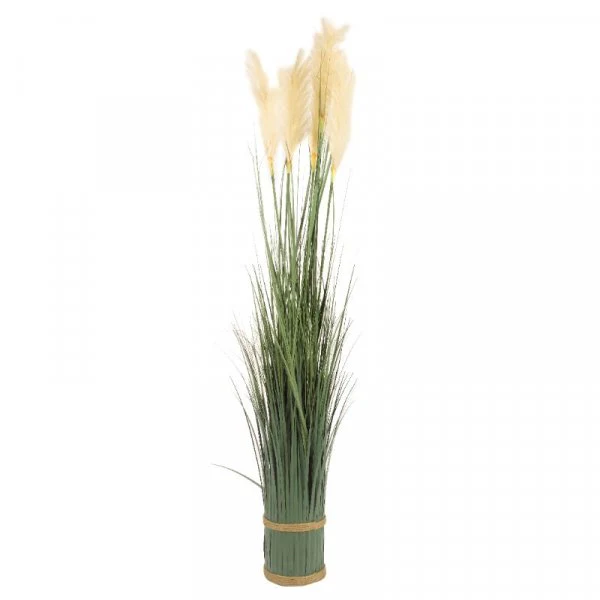 Artificial Faux Bouquet - White Pampas 120 cm - Image 2