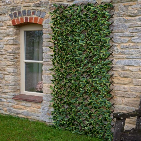 Artificial Hosta Leaf 180 x 90cm Trellis - Image 3