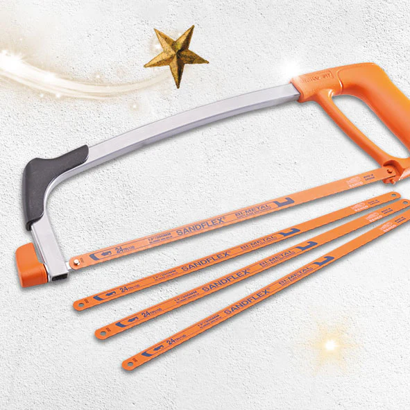 Bahco 300mm Hacksaw with 3 EXTRA Blades - Image 2