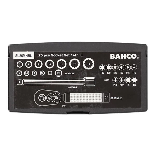Bahco Special Edition 1/4" Socket Set - Image 3