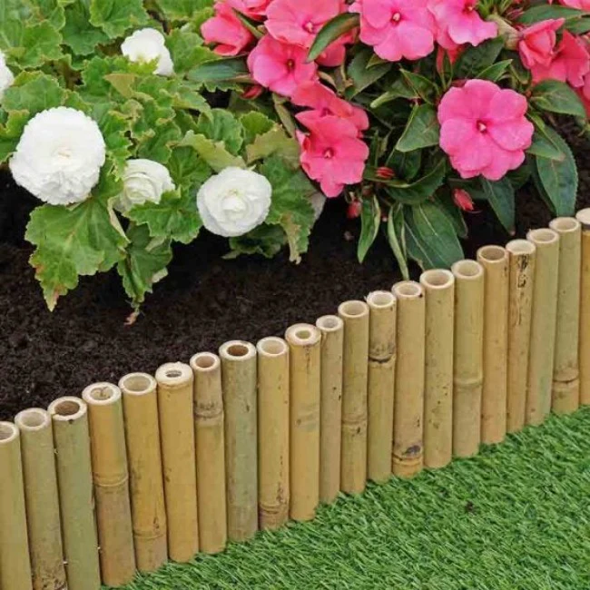 Bamboo Lawn & Plant Bed Edging 30 cm x 1m