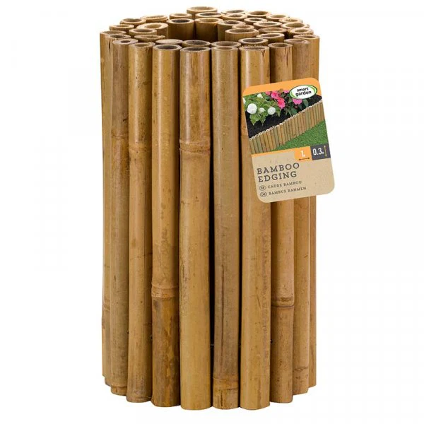 Bamboo Lawn & Plant Bed Edging 30 cm x 1m - Image 2