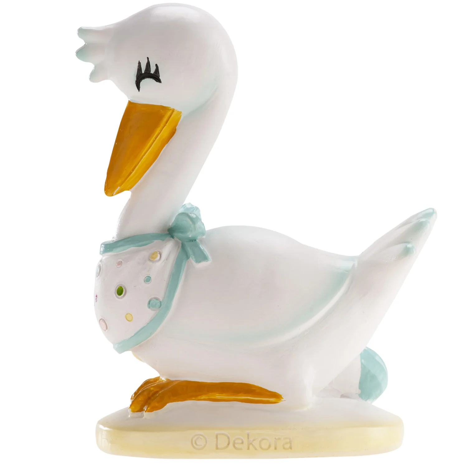 Baptism Baby Stork 10cm - Image 5
