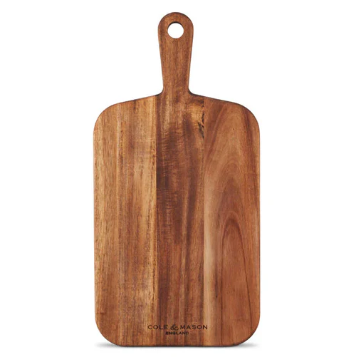 Barkway Acacia Small Board with Handle