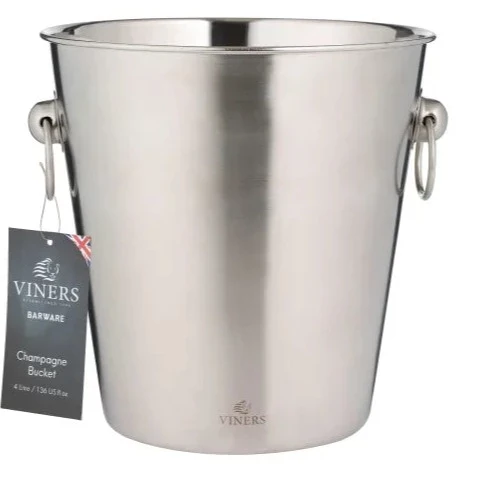 Barware 4l Silver Champagne Bucket - Image 2