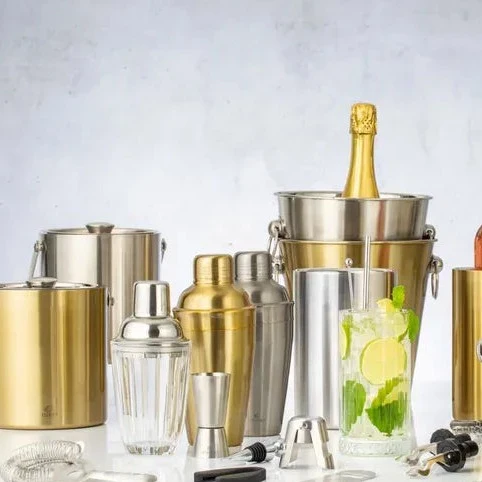 Barware 4l Silver Champagne Bucket - Image 4